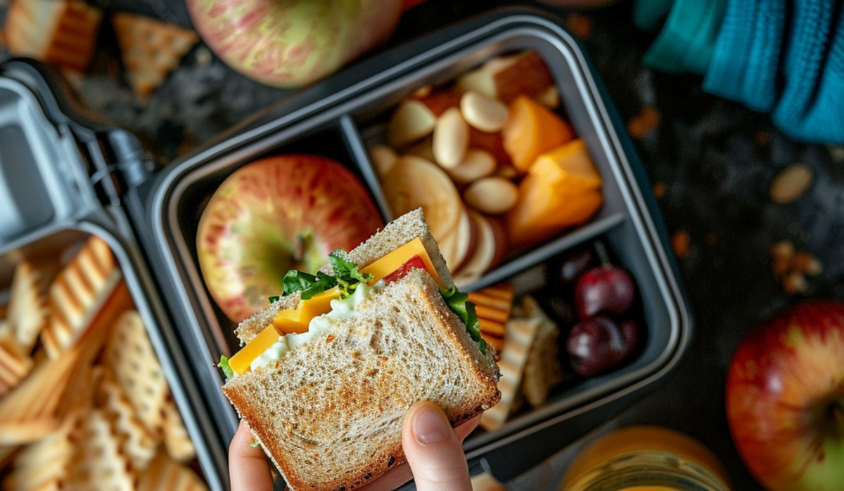 Healthy lunchbox for toddlers
