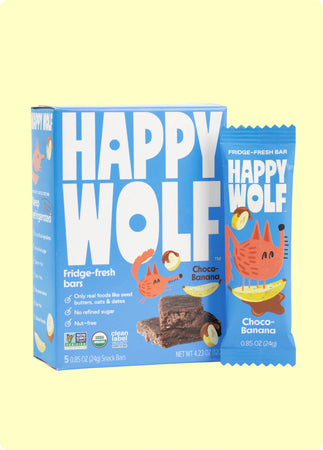 PackIt Freezable Snack Bag – Happy Wolf